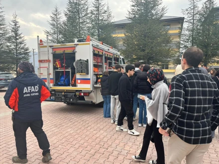 Selçuk Üniversitesi Bozkır Meslek Yüksekokulunda AFAD Konferansı Gerçekleştirildi
